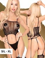 * PENTHOUSE Zwarte bodystocking Sex Dealer