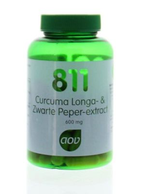 AOV 811 Curcuma longa zwarte peper (60 vega caps)