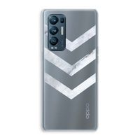 Marmeren pijlen: Oppo Find X3 Neo Transparant Hoesje