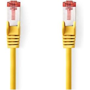 Nedis CCGL85221YE025 netwerkkabel Geel 0,25 m Cat6 SF/UTP (S-FTP)