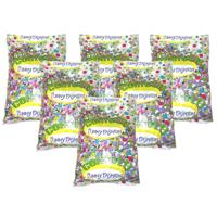 Funny Fashion Confetti - 6x - multi color - papier - 250 gram - feestversiering - carnaval