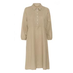 Culture - Beige | Dames | Jurk | Beige | XL | regular | Kamst mode