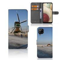Samsung Galaxy A12 | Flip Cover | Schaatsers