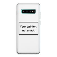 Your opinion: Samsung Galaxy S10 Plus Transparant Hoesje