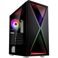 Kolink VOID X Midi-tower Gaming-behuizing, Behuizing Zwart
