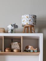 Bedlampje op pootjes van hout HANOÏ wit