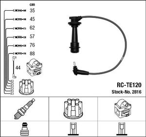 Bougiekabelset RCTE120