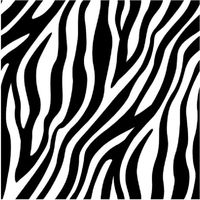 60x Zebraprint/zebra motief servetten 33 x 33 cm