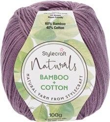 Stylecraft Naturals - Bamboo + Cotton DK 7158 Raisin