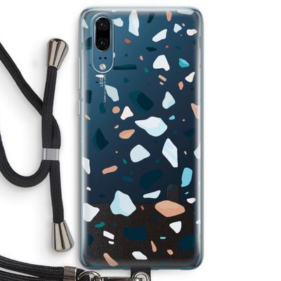 Terrazzo N°13: Huawei P20 Transparant Hoesje met koord