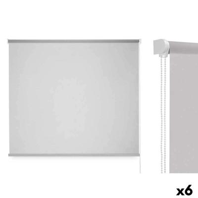 Rolgordijn Gift Decor Grijs Stof Plastic 180 x 180 cm