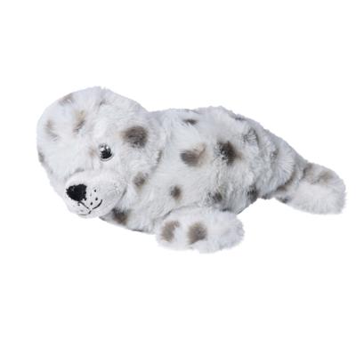 Nature Planet Pluche zeehond knuffel - grijs - 24 cm