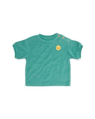 HEMA Baby T-shirt Badstof Groen (groen)