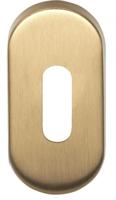 Formani Basics LBN32 sleutelplaatje ovaal - PVD mat goud