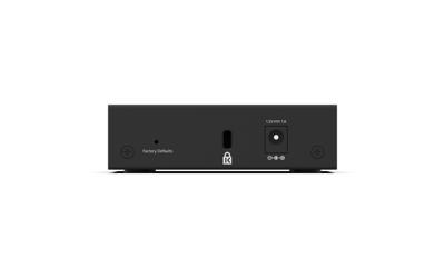 NETGEAR GS305E Managed Gigabit Ethernet (10/100/1000) Zwart