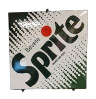Sprite Logo Box Emaille Bord - 50 x 50cm