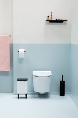 Brabantia Bo hi afvalemmer 4 liter met kunststof binnenemmer white