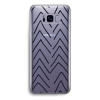 Marrakech Arrows: Samsung Galaxy S8 Transparant Hoesje