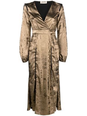 Roberto Cavalli robe portefeuille en velours
