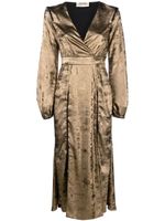 Roberto Cavalli robe portefeuille en velours