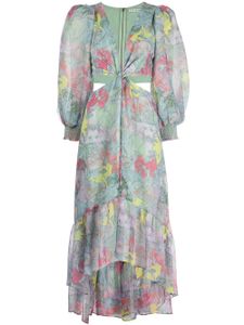 alice + olivia X Lola robe longue Schnable Katia - Vert