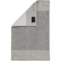 Cawö Cawo Two-Tone Gastendoekje Platina 30x50