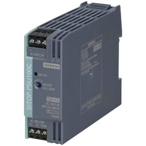 Siemens SITOP PSU100C 24 V/1,3 A DIN-rail netvoeding 24 V/DC 1.3 A 30 W Aantal uitgangen: 1 x Inhoud: 1 stuk(s)