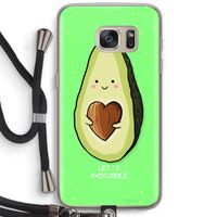 Avocuddle: Samsung Galaxy S7 Transparant Hoesje met koord