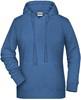 James & Nicholson JN8023 Ladies´ Hoody - /Light-Denim-Melange - XL