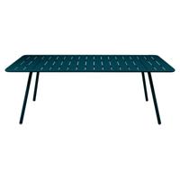 Fermob Luxembourg tuintafel L207 x B100 cm Acapulco blue