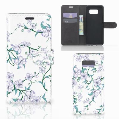Samsung Galaxy S8 Plus Uniek Hoesje Blossom White