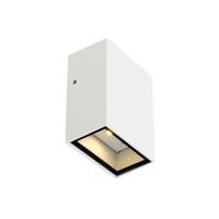 SLV Vierkante downlighterQuad 1 8,7cm wit - 232461