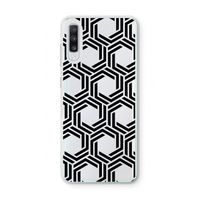 Geometrisch patroon: Samsung Galaxy A70 Transparant Hoesje