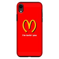 I'm lovin' you: iPhone XR Tough Case