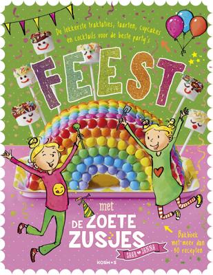 Feest met de Zoete Zusjes bakboek met meer dan 30 recepten (Hardback)
