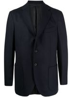 Man On The Boon. blazer Drago à simple boutonnage - Bleu