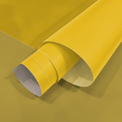 Mat Geel Meubelsticker