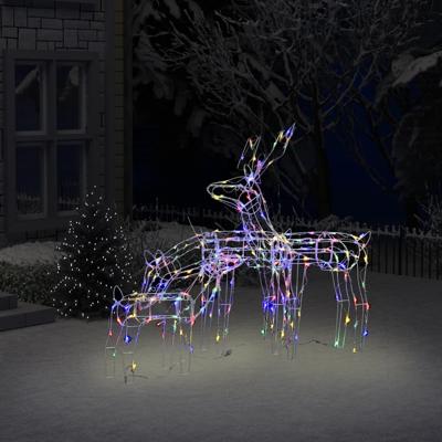 VidaXL 3-delige kerstverlichting rendieren 229 led&apos;s