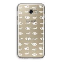 Eye pattern #3: Samsung Galaxy A5 (2017) Transparant Hoesje