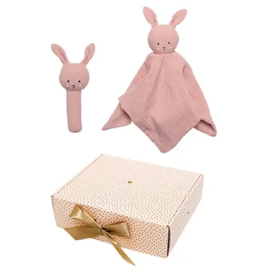 Jabadabado Kraamcadeau Konijn roze
