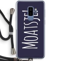 Moatsje!: Samsung Galaxy S9 Plus Transparant Hoesje met koord