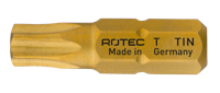 Rotec Schroefbit T 9 | L=25 | C6.3 | TiN | 2 stuks - 806.20092