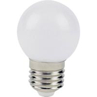 LightMe LM85249 LED-lamp Energielabel G (A - G) E27 Kogel 0.8 W = 9 W Warmwit (Ø x l) 45 mm x 68 mm 1 stuk(s)