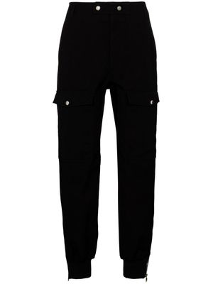 Alexander McQueen pantalon fuselé à poches cargo - Noir