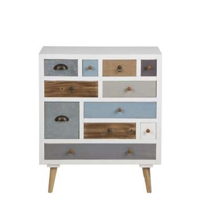Ladekast Suomi - multikleur - 81x70x32 cm - Leen Bakker
