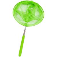 Telescopisch vlindernet/insectennet - groen - metaal - 36 tot 67 cm - thumbnail
