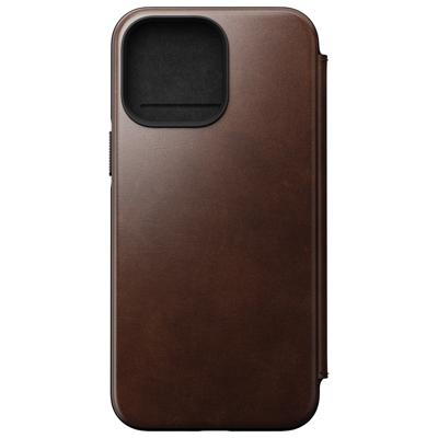 Nomad Modern Horween leather folio iPhone 14 Pro Max