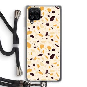 Terrazzo N°13: Samsung Galaxy A12 Transparant Hoesje met koord