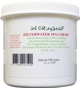 Cruydhof Zilverwater creme 10% (500 gr)