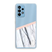 A touch of peach: Samsung Galaxy A52 Transparant Hoesje
